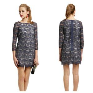 Tibi Babbet Lace Shift Dress
